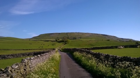 Whernside from Ingleton - all you see initially