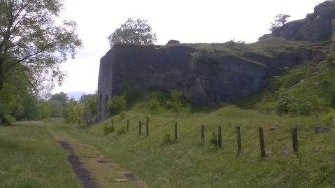 Smardale Gill: lime loading station
